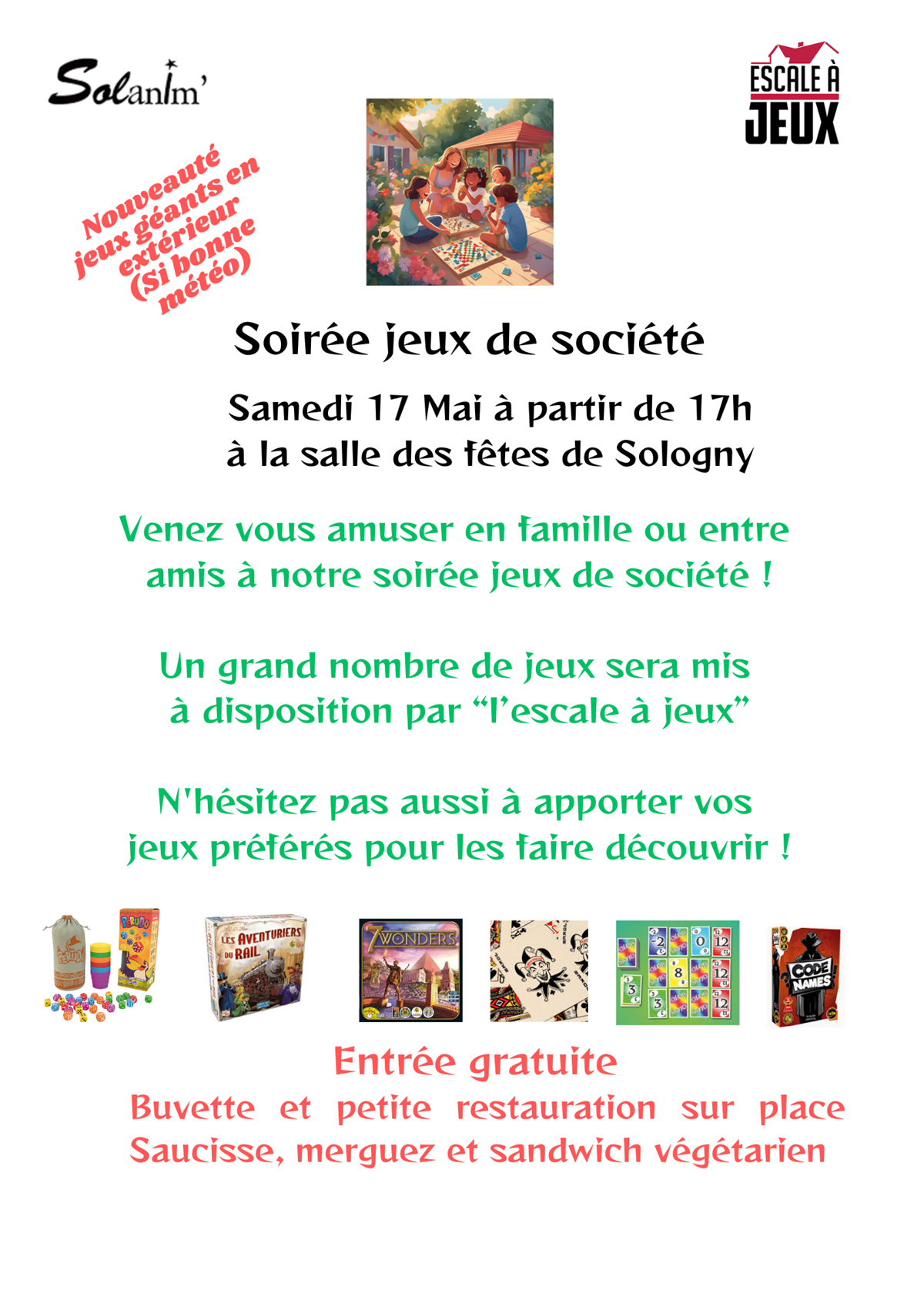 Soirée jeux